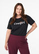 FLASH - T-Shirt mit Print, Schwarz, Model image number 0
