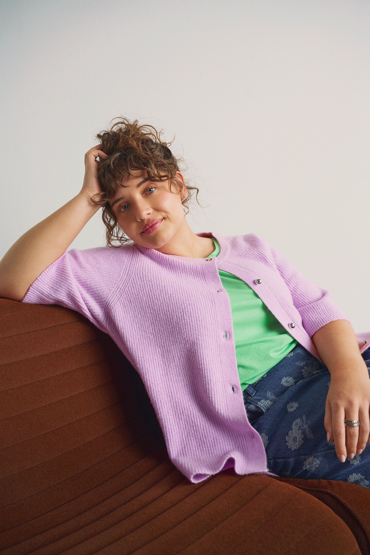 Tricot color&eacute;, , Model