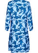 Langarmkleid mit Paisleymuster und Bindegürtel, Blau, Packshot image number 1