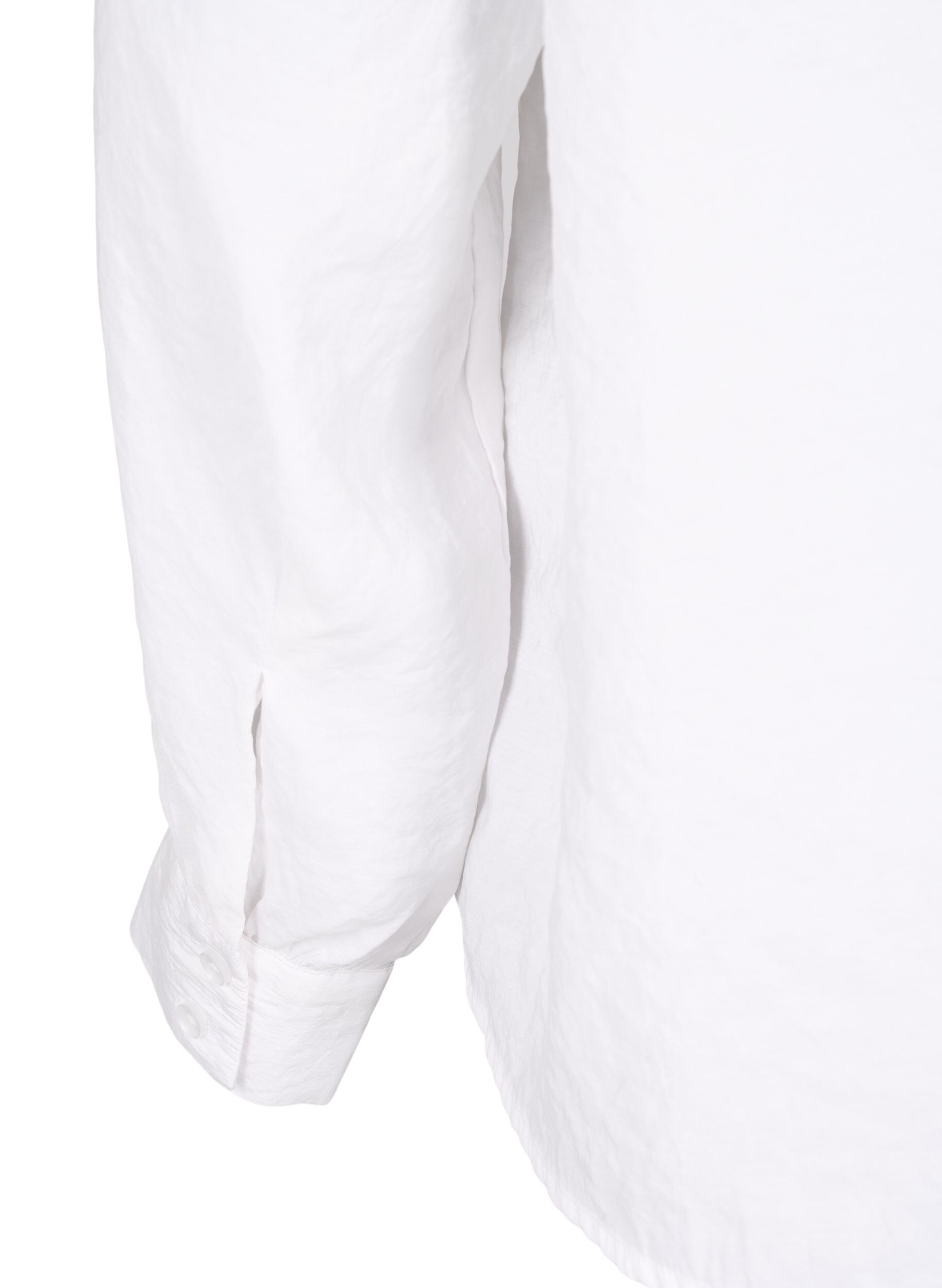 Zizzi Bluse aus TENCEL&trade; Modal, Bright White, Packshot image number 4