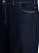 Jean coupe large avec de larges revers et surpiq&ucirc;res contrastantes, Bleu, Packshot image number 2