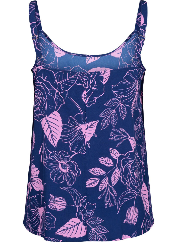 FLASH - Top avec imprimé, Medieval Blue Flower, Packshot image number 1