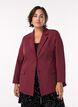 Blazer classique avec fermeture &agrave; boutons, Bordeaux, Model image number 0