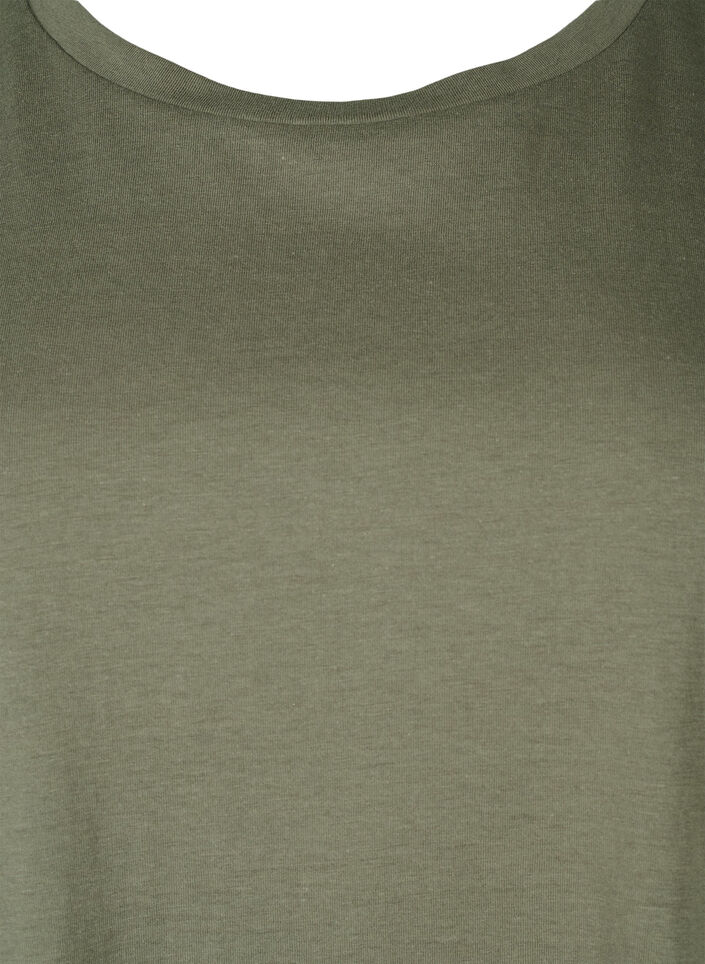 2 packs de t-shirts &agrave; manches courtes, Vert Kaki, Packshot image number 4