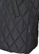 Gilet matelass&eacute; mi-long &agrave; capuche, Noir, Packshot image number 3