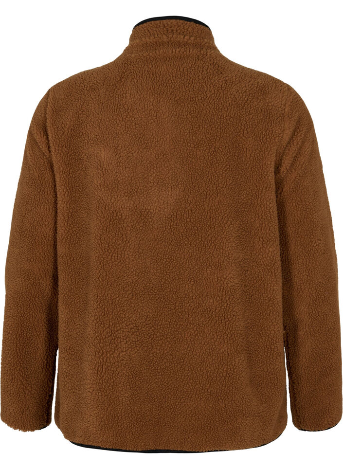 Anorak teddy avec col montant et fermeture à glissière, Partridge ASS, Packshot image number 1