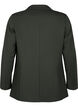 Blazer simple avec fermeture à boutons, Vert foncé, Packshot image number 1