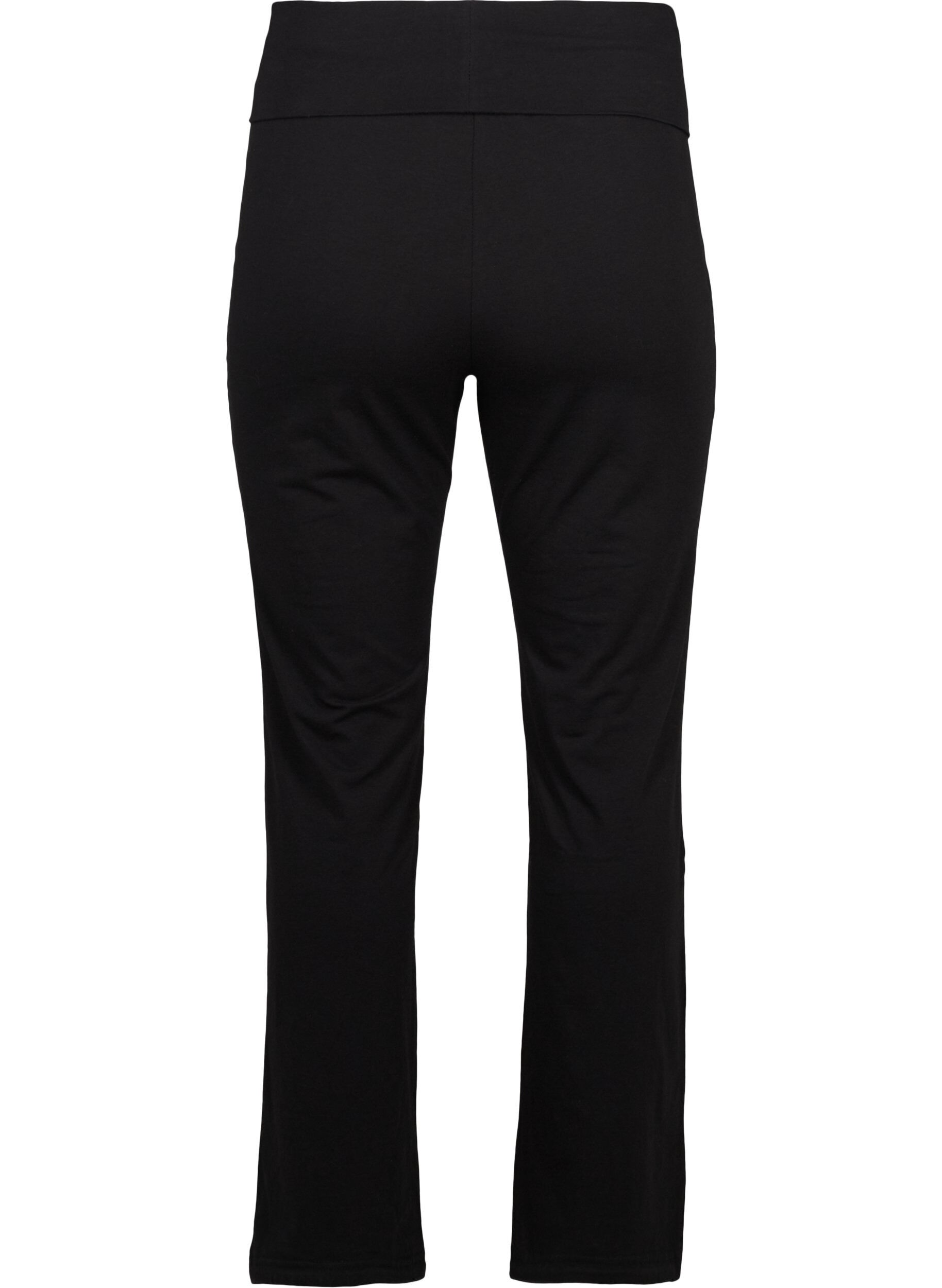 ZizziPantalon de sport en coton, Noir, Packshot image number 1