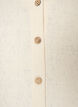 Strukturierte Bluse aus Baumwolle mit Knopfleiste, Vanille, Packshot image number 2