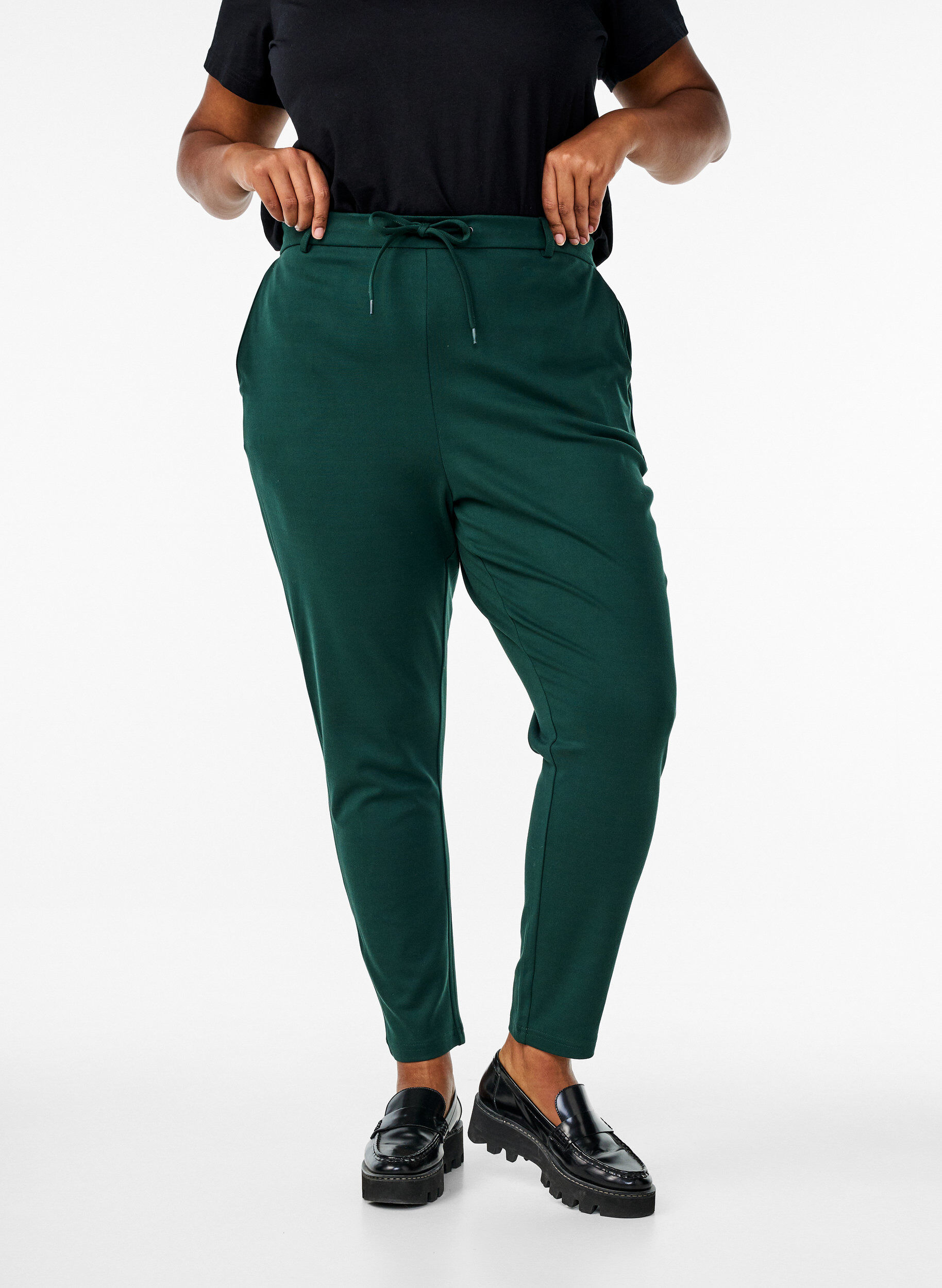 ZizziPantalon Maddison, Vert fonc&eacute;, Model image number 2