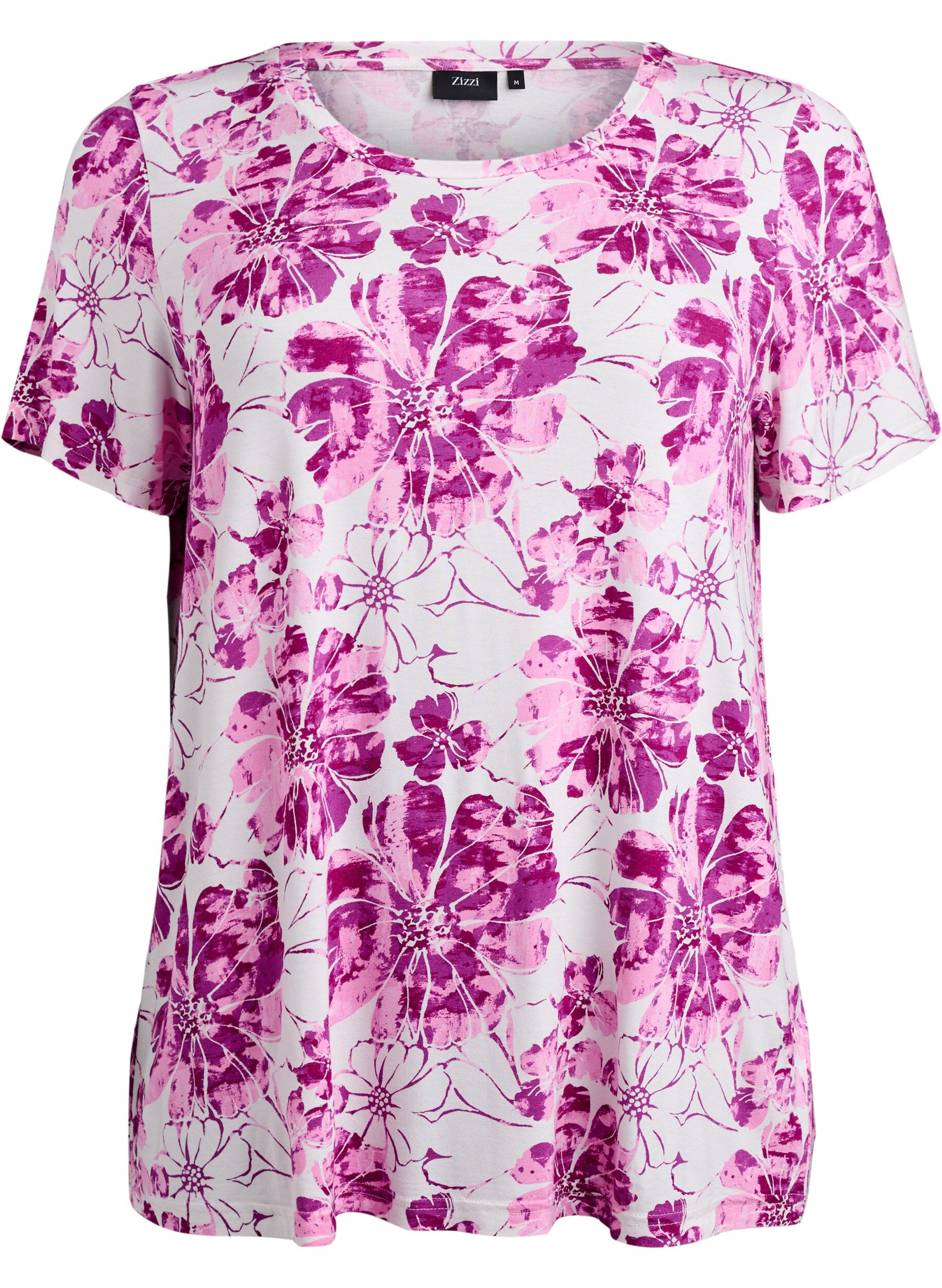 T-shirt avec imprim&eacute; floral