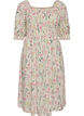 Robe d'&eacute;t&eacute; florale en viscose, Vanille, Packshot image number 0