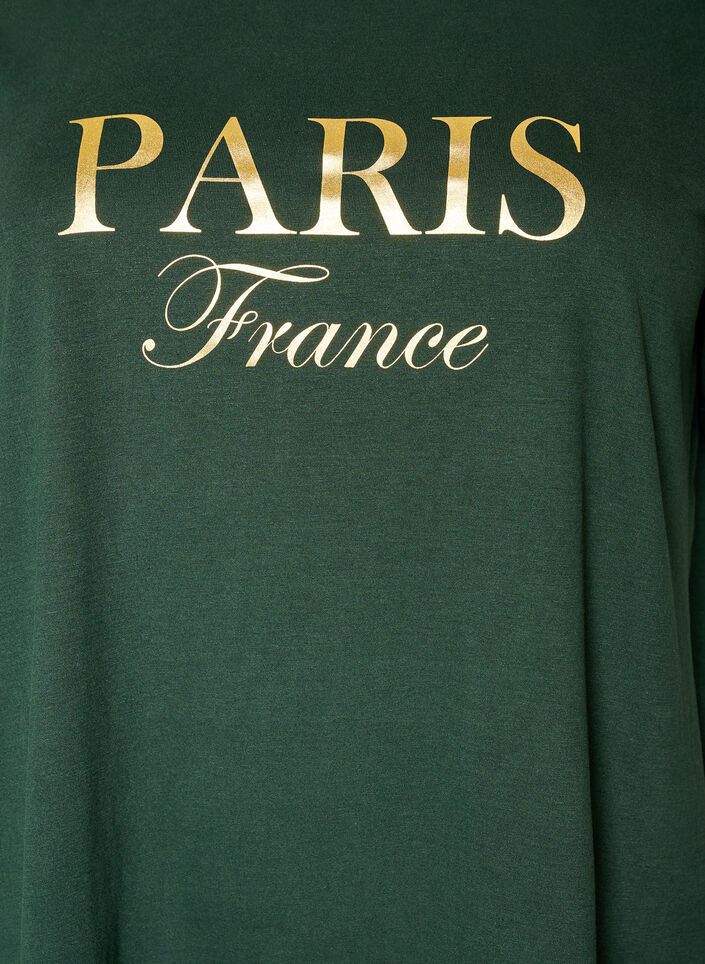 T-shirt imprim&eacute;, Vert, Packshot image number 2