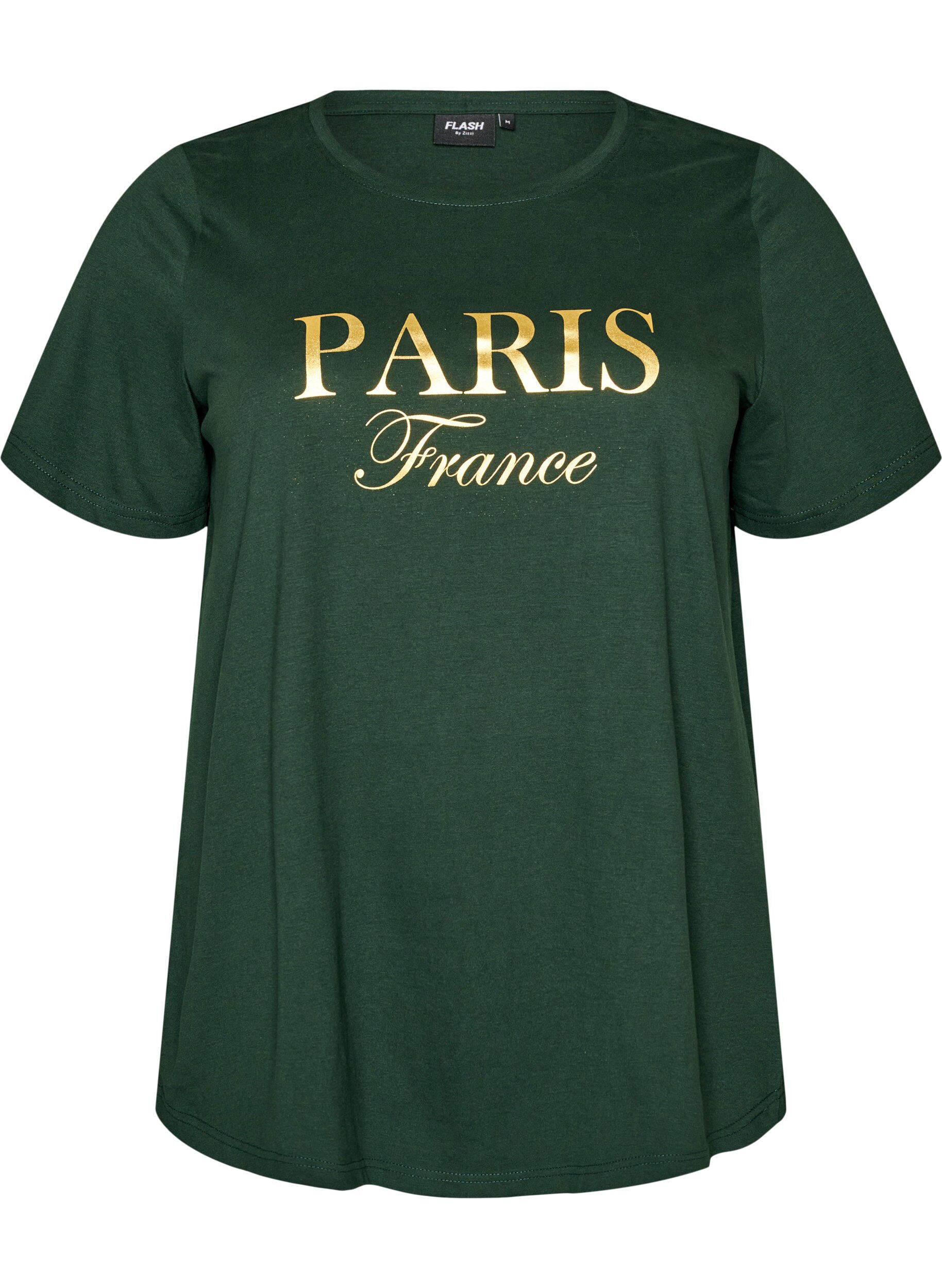 ZizziT-shirt imprim&eacute;, Vert, Packshot image number 0