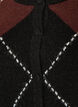Cardigan &agrave; motif argyle, Noir, Packshot image number 2