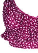 Gebl&uuml;mtes Bikinioberteil mit R&uuml;schendetails, Rot, Packshot image number 2