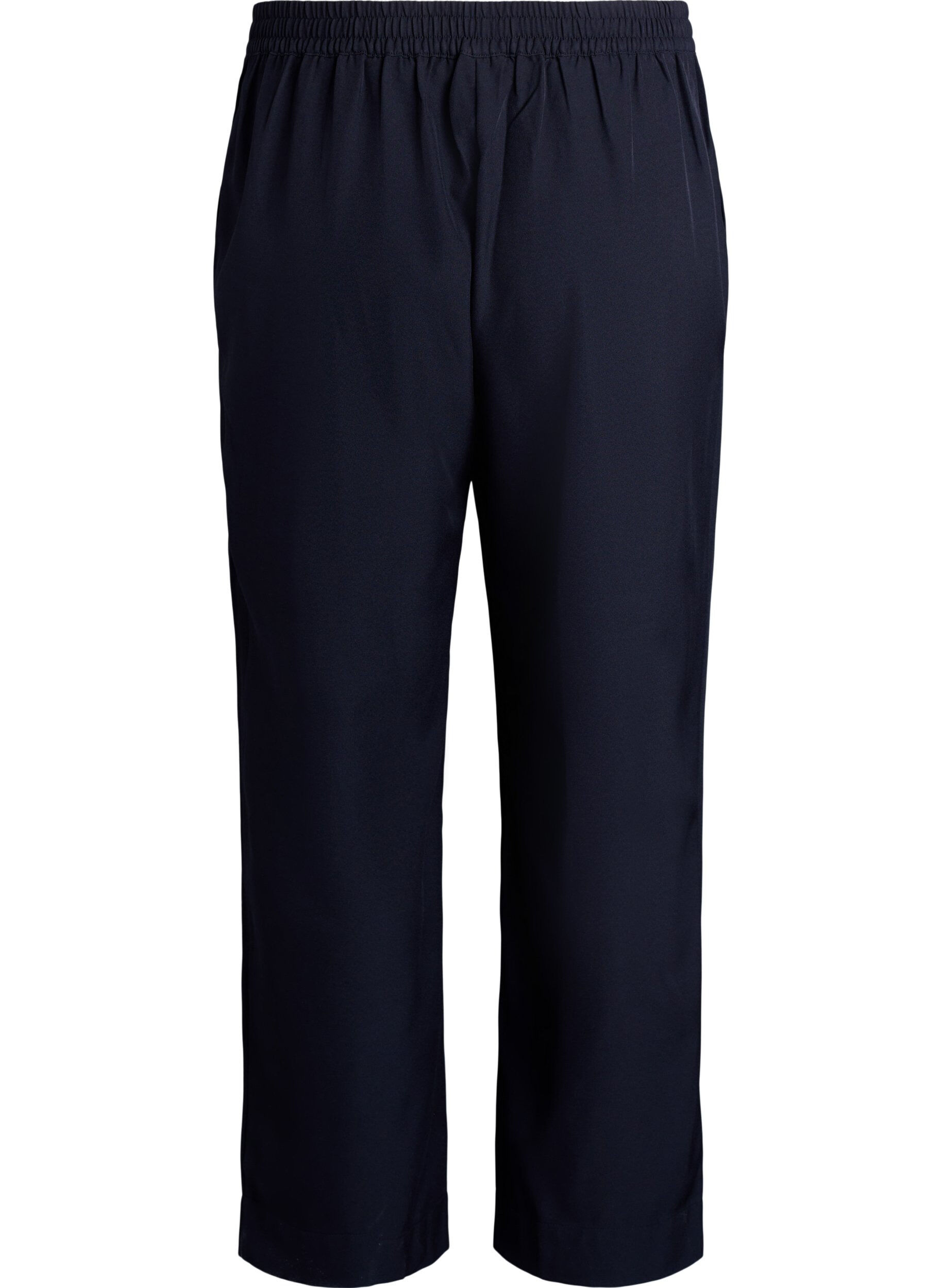 Zizzi FLASH - Pantalon ample avec poches, Noir, Packshot image number 1