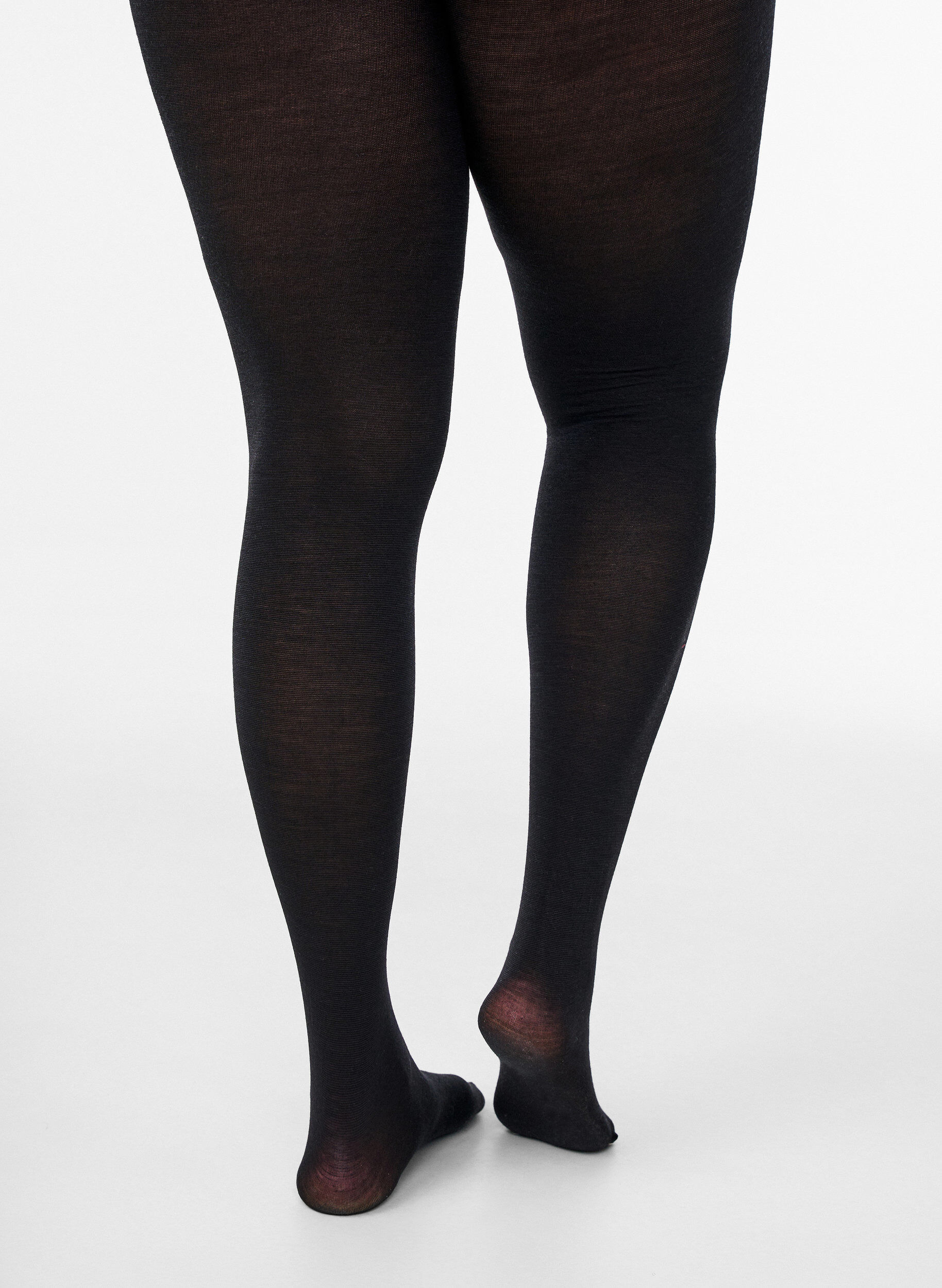 Zizzi Wollstrumpfhose, Schwarz, Packshot image number 2