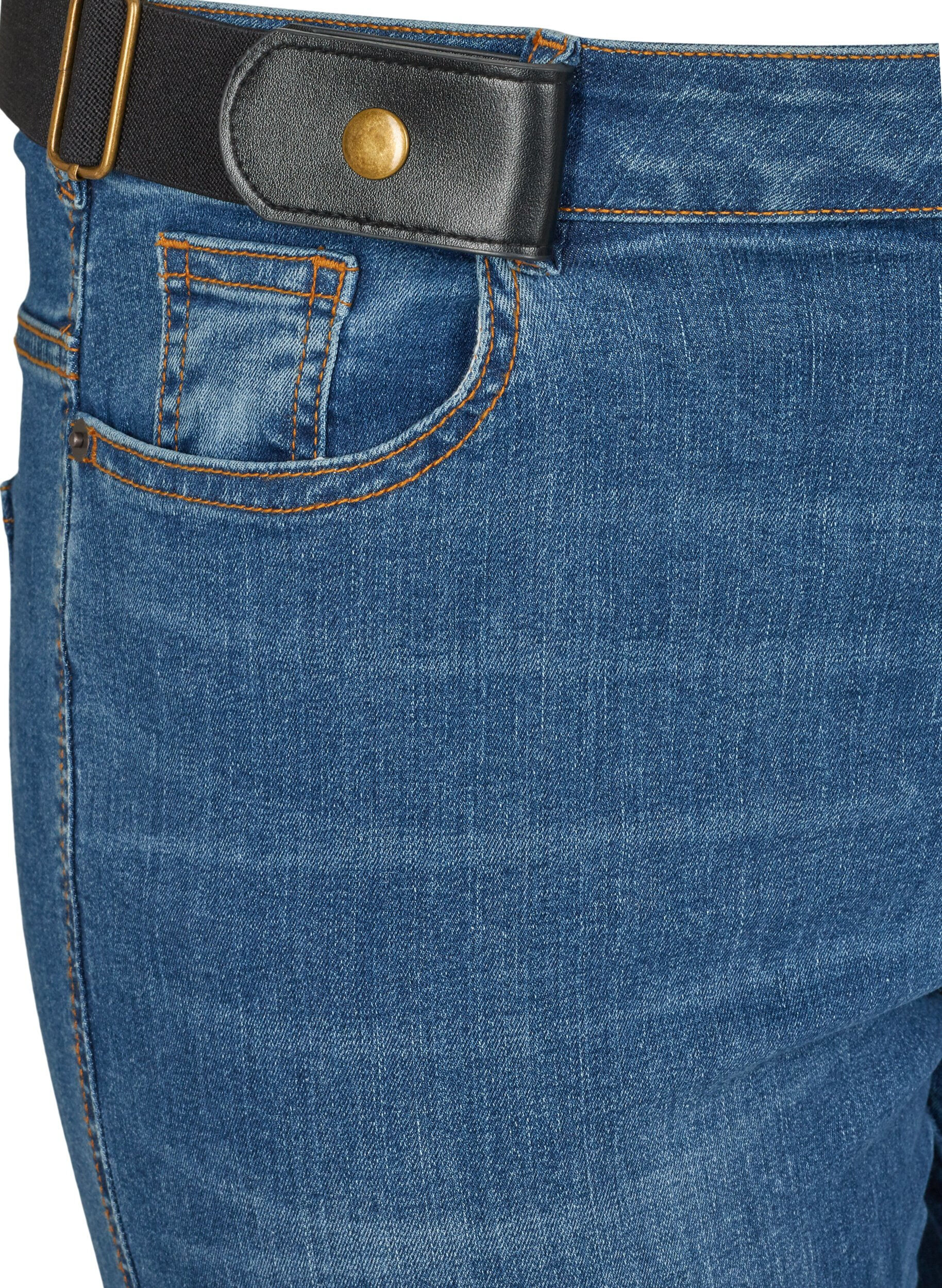 Zizzi Stretchg&uuml;rtel, Schwarz, Packshot image number 2