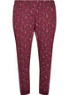Bedruckte Pyjamahose, Dunkles Bordeaux, Packshot image number 0