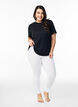 Basic Leggings aus Viskose, Wei&szlig;, Model image number 1