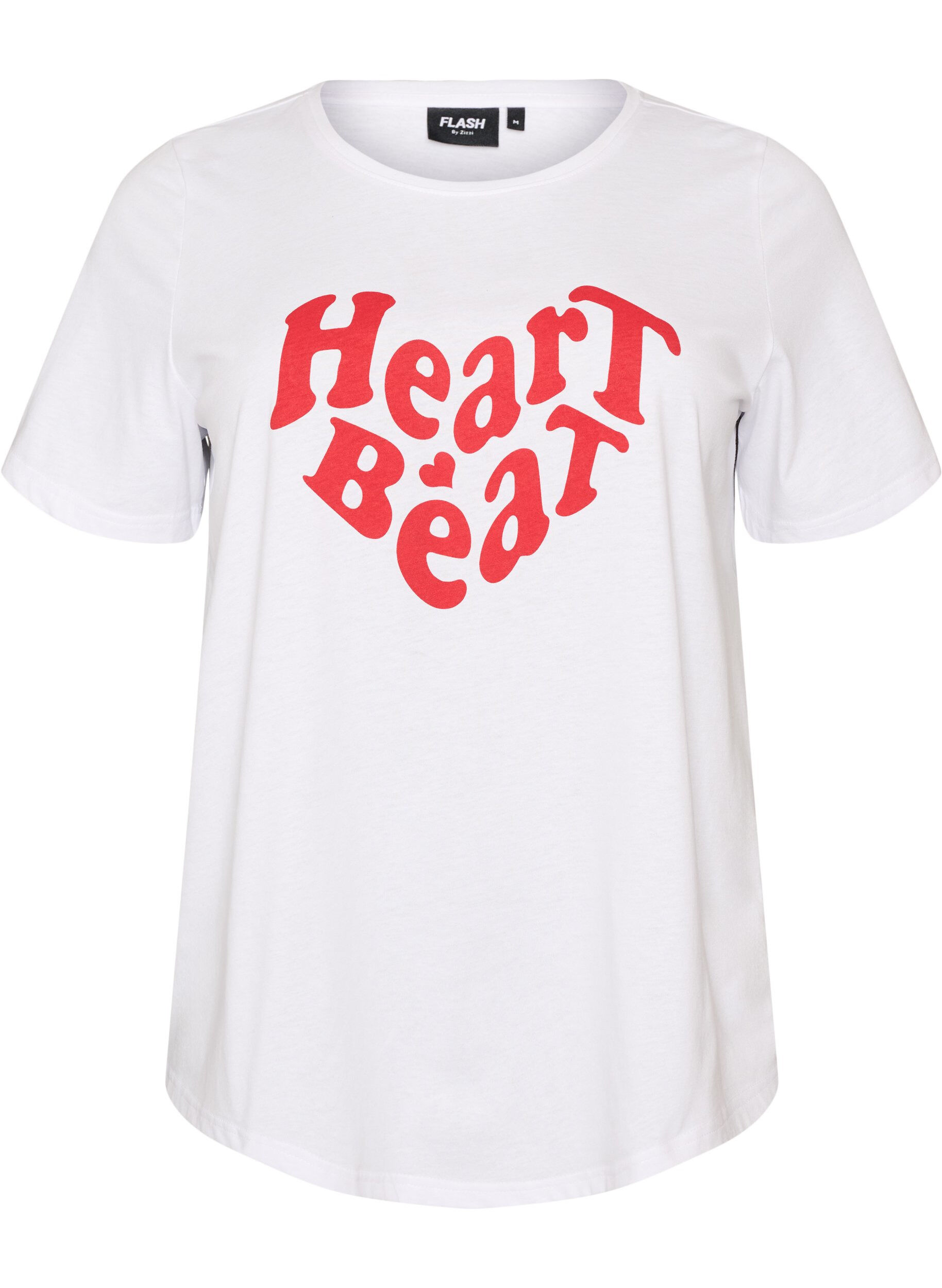 ZizziT-Shirt mit Print, Wei&szlig;, Packshot image number 0