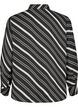 Chemise rayée à manches longues, Black Stripe, Packshot image number 1