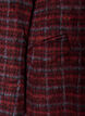 Manteau &agrave; carreaux avec poches, Bordeaux, Packshot image number 3