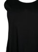 Robe sans manches en coton avec forme en A, Black, Packshot image number 2