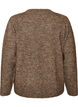 Pull col V, Marron, Packshot image number 1
