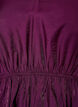 Blouse brillante en viscose &agrave; effet p&eacute;plum, Violet, Packshot image number 2