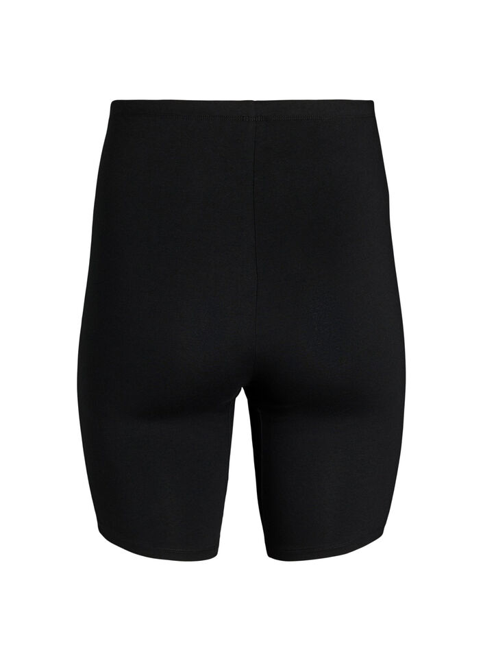 Panty aus Baumwolle mit langem Bein, Schwarz, Packshot image number 1