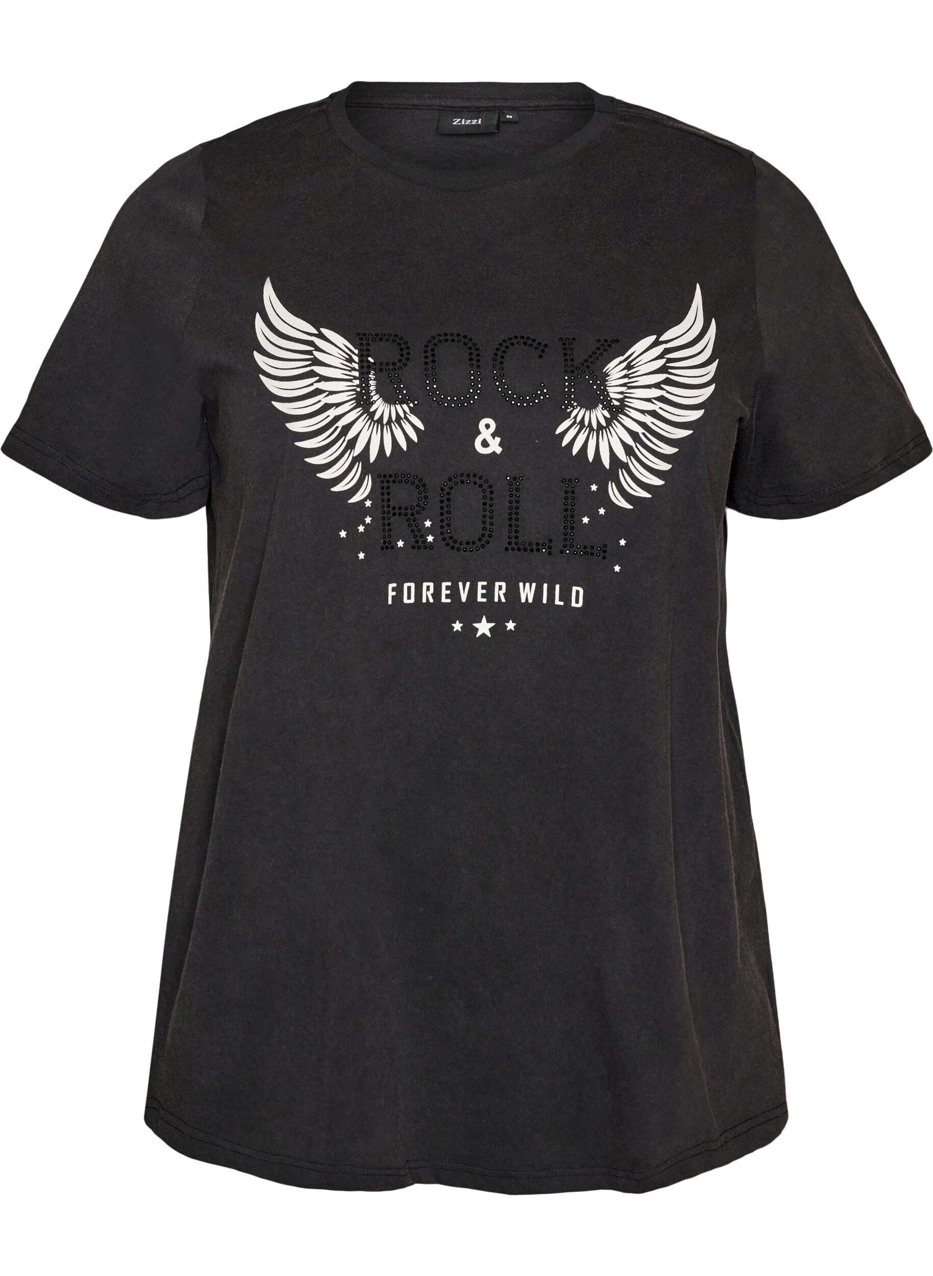 T-Shirt aus Bio-Baumwolle mit Print
