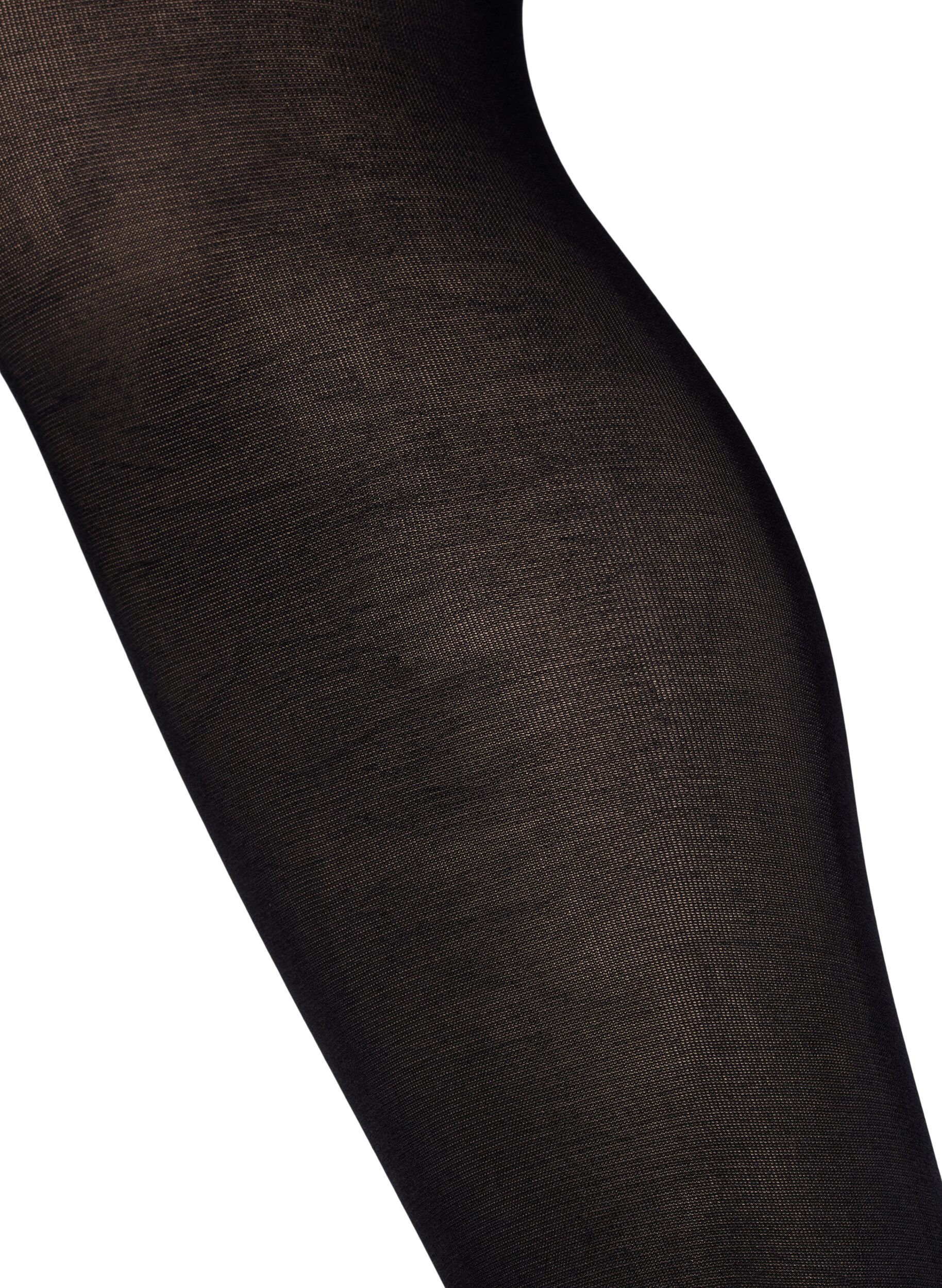 ZizziLot de 2 collants en 100 deniers, Noir, Packshot image number 3