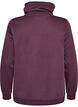 Sweatshirt mit Stehkragen und Taschen, Lila, Packshot image number 1