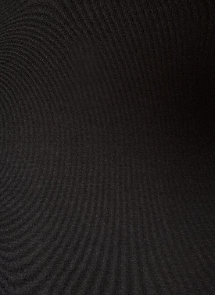 Langarm-Basic-T-Shirt mit Rundhalsausschnitt, Schwarz, Packshot image number 2