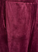 Lockere Samt-Hose, Dunkles Bordeaux, Packshot image number 2