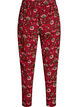 Pantalon de pyjama en coton avec imprim&eacute;, Rouge, Packshot image number 1