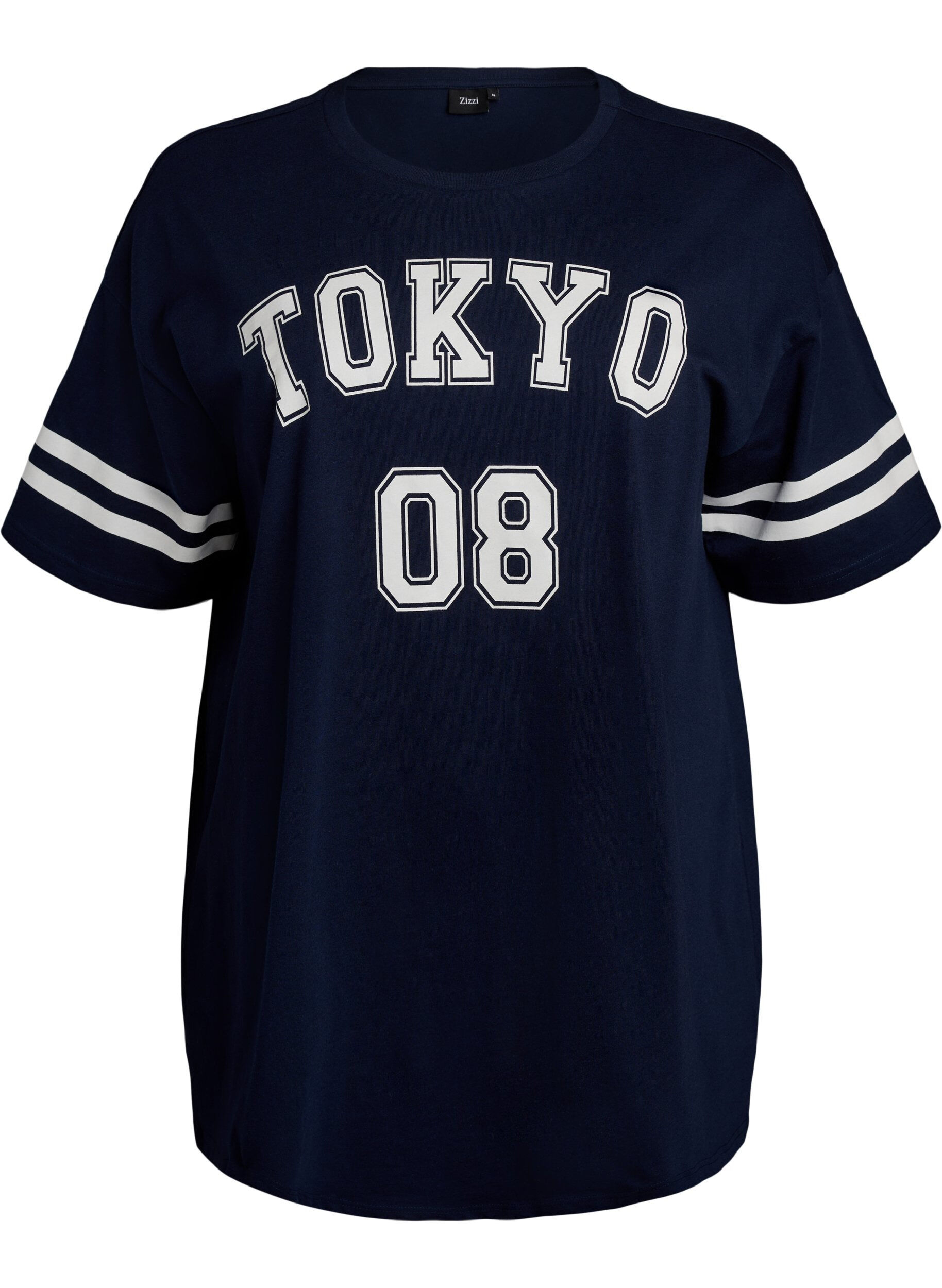 Sportliches Oversize-College-T-Shirt