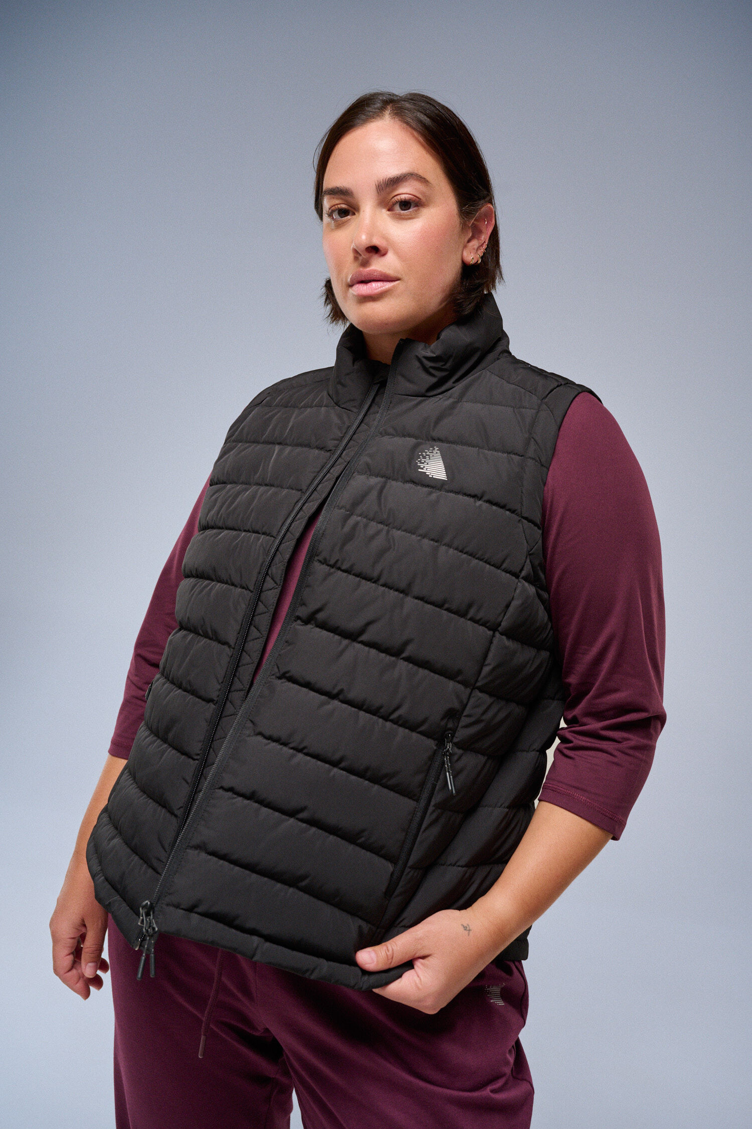 Zizzi Gilet noir, , Model