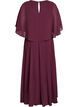 A-Linie Maxikleid mit kurzen &Auml;rmeln, Rot, Packshot image number 1