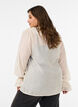 Blouse en viscose avec volants et manches longues, Vanille, Model image number 2
