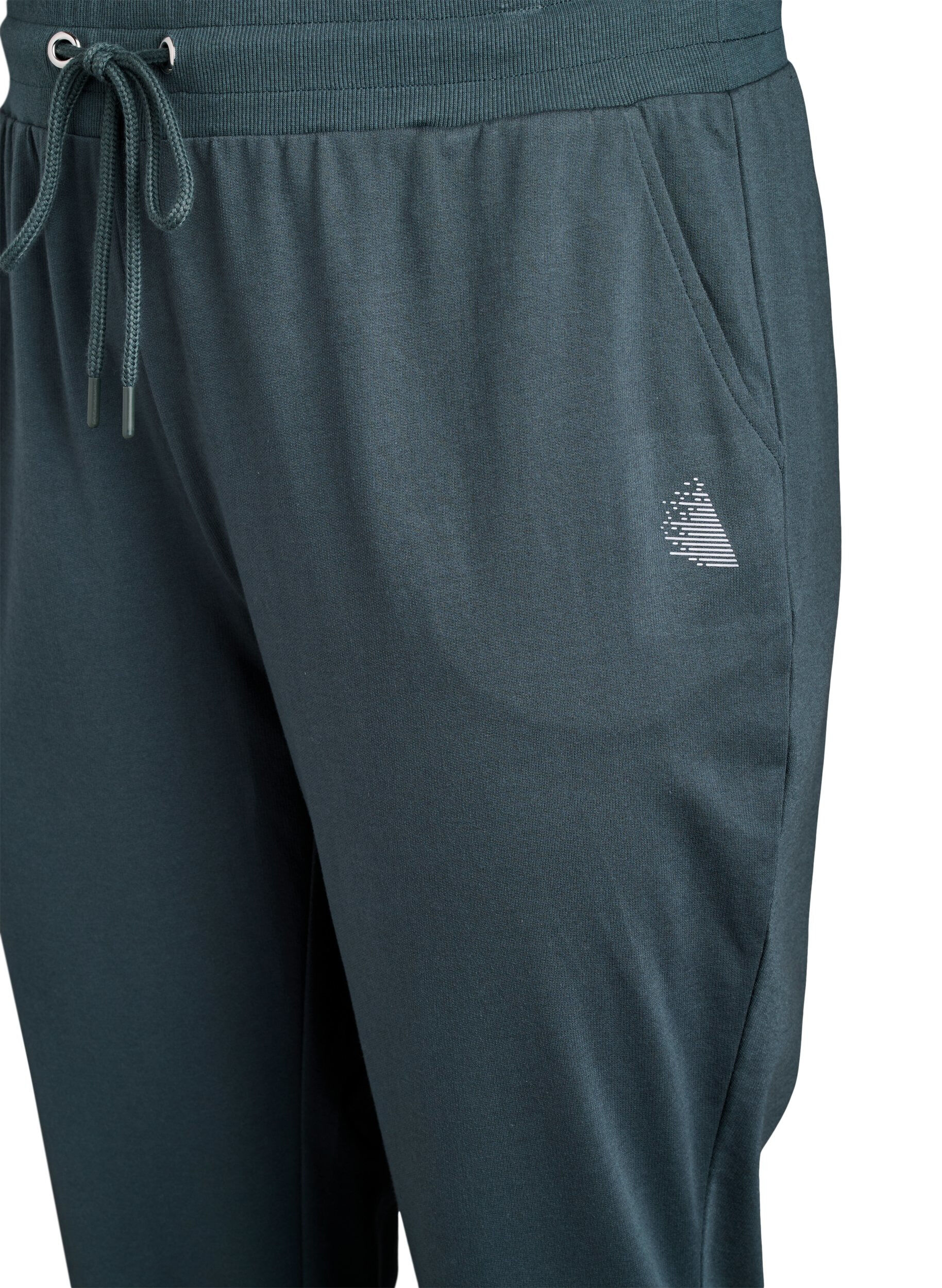 ZizziLockere Trainingshose mit Taschen, Gr&uuml;n, Packshot image number 2