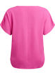 Bluse mit kurzen &Auml;rmeln und Rundhalsausschnitt, Rot, Packshot image number 1
