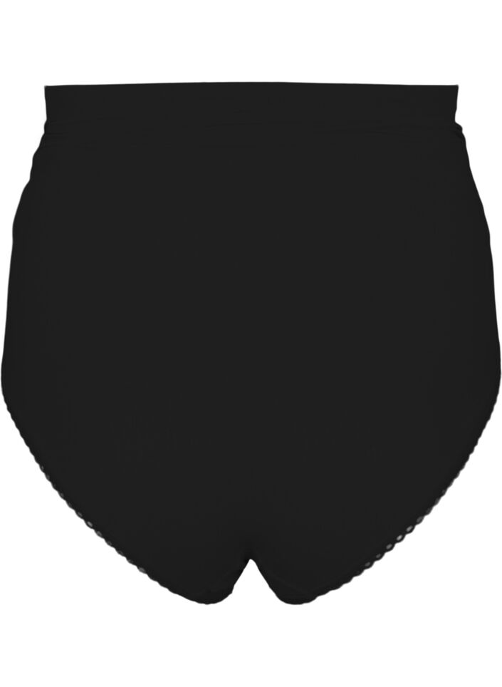 Culottes de maternit&eacute; sans coutures, Noir, Packshot image number 1