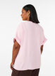 Lockere Bluse mit kurzen &Auml;rmeln, Rot, Model image number 2