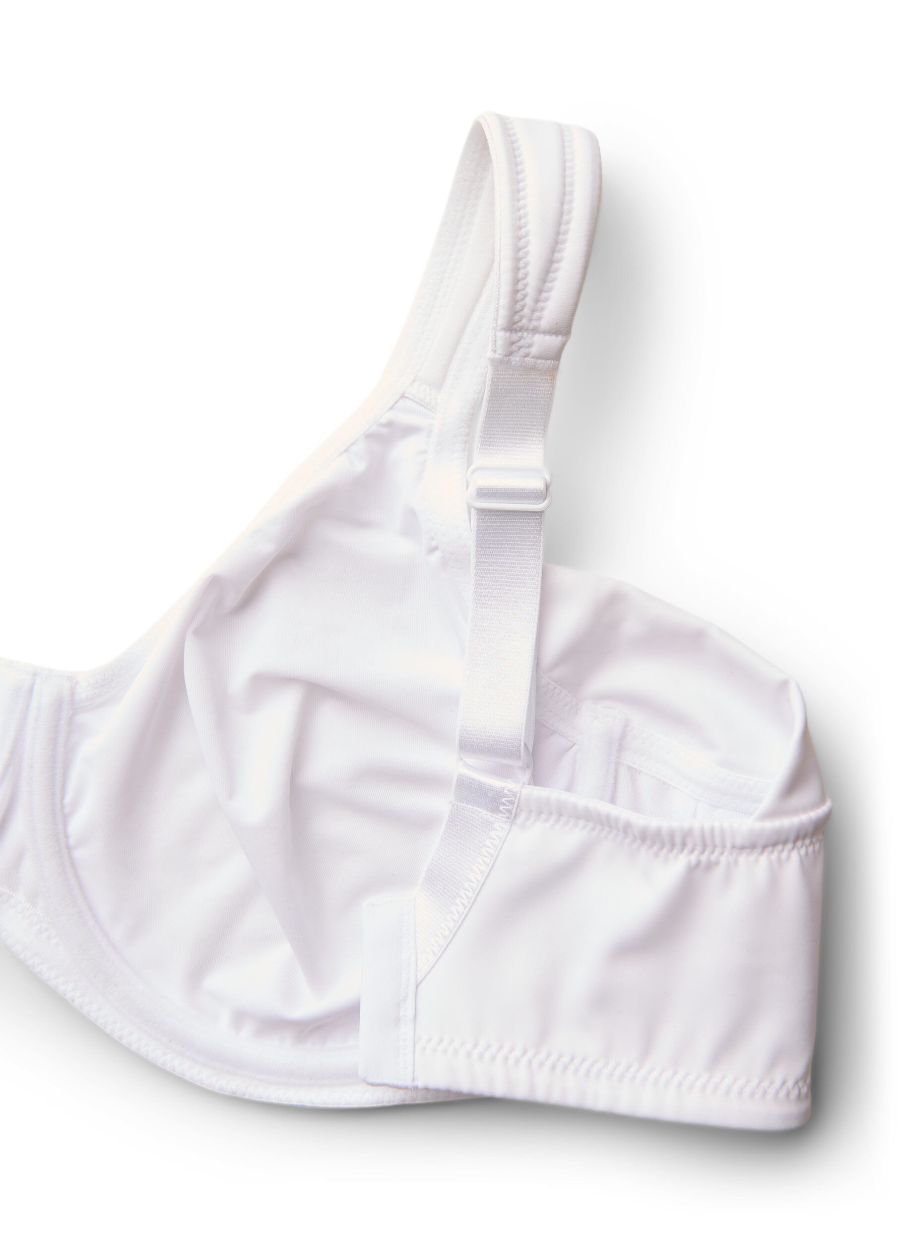 Zizzi Soutien-gorge confort avec armatures et bonnets moul&eacute;s, Blanc, Packshot image number 3