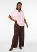 Lockere Bluse mit kurzen &Auml;rmeln, Rot, Model image number 1