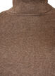 Rollkragenpullover mit lockerer Passform, Braun, Packshot image number 2