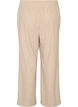 Cordhose mit weitem Bein und hoher Taille, Beige, Packshot image number 1